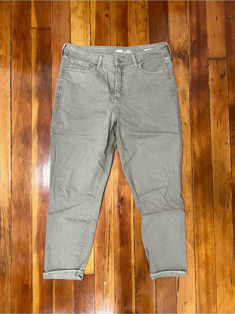 Old Navy High Waised OG straight - tan denim